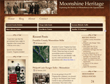 Tablet Screenshot of moonshineheritage.com